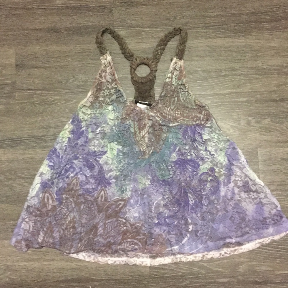 Lace tank